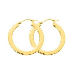 Pendientes Oro 18krs Argyor MRM Mujer (18)9033.22 Aro Liso En Brillo