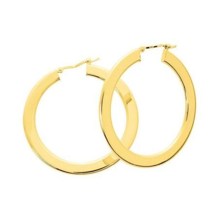 Pendientes Oro 18krs Argyor MRM Mujer (18)9033.30 Aro Liso En Brillo