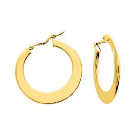 Pendientes Oro 18krs Argyor MRM Mujer (18)9079.3 Aro Liso En Brillo