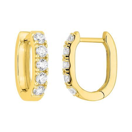Pendientes Oro 18Kts Argyor MRM Mujer (18)DS2042.20 Aro C. Diamantes Laboratorio 0,61 ct SYN F-VS