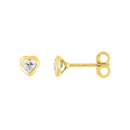 Pendientes Oro 18kts Argyor MRM  (18)2.7129.Z0 Corazón Circonitas