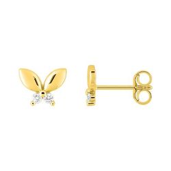 Pendientes Oro 18kts Argyor MRM (18)2.7439.30 Mariposa Diamantes 0,08ct GH-P