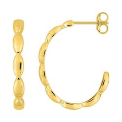 Pendientes Oro 18kts Argyor MRM (18)2.7440.00 Aro Abierto Eslabones Ovalados