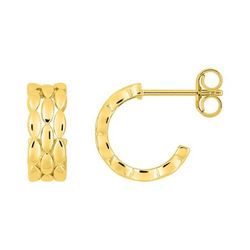 Pendientes Oro 18kts Argyor MRM (18)2.7442.00 Aro Abierto Triple Eslabones Ovalados