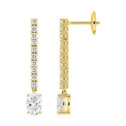 Pendientes Oro 18kts Argyor MRM (18)DS2030.20 Diamantes Laboratorio 1,52ct