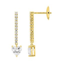 Pendientes Oro 18kts Argyor MRM (18)DS2032.20 Diamantes Laboratorio 0,98ct