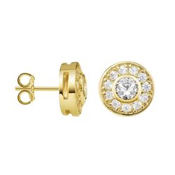Pendientes Oro 18kts Argyor MRM 2,75mm (18)75A0109 Roseta Diamantes