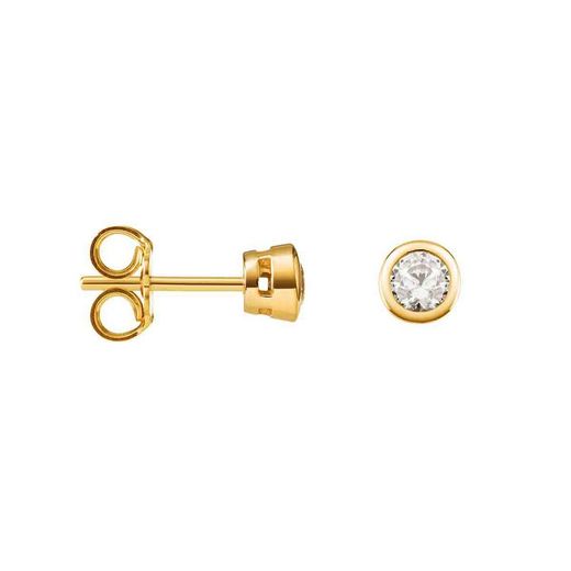 Brincos de ouro 18k Argyor MRM 3,40 mm (18)75A0100-3,40 mm diamantes