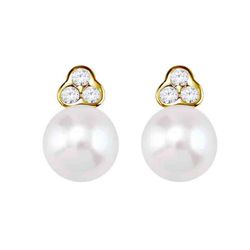Pendientes Oro 18kts Argyor MRM 8,00mm (18)75A0007 6 Diamantes