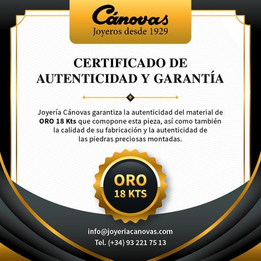 Pendientes Oro 18kts Aro Tubo 14X1,5mm Colgante Piedra Lagrima 10X5mm 0700032