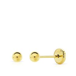 Pendientes Oro 18kts Bola 15000