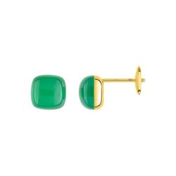 Pendientes Oro 18kts Joelli (18)J20005.H0 Candy Agata Verde