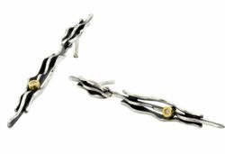 Pendientes Oro 18kts Y Plata Arior Fi 2 Piezas 3641326XP