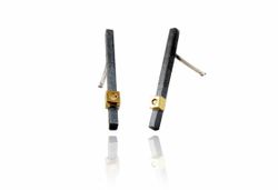 Pendientes Oro 18kts Y Plata Arior Kora Liso Q 3641286XP