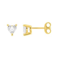 Pendientes Oro 9Kts (9)9KLGD140Y Diamantes Laboratorio 0,38ct