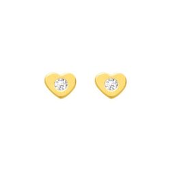 Pendientes Oro 9kts Argyor-MRM (9)293002.Z0 Corazón Circonitas