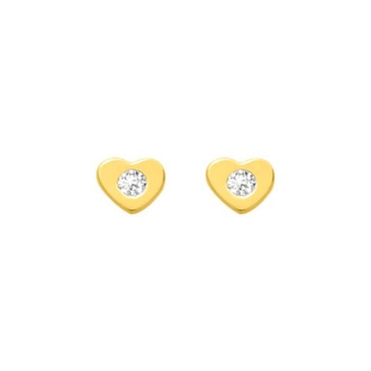 Pendientes Oro 9kts Argyor-MRM (9)293002.Z0 Corazón Circonitas