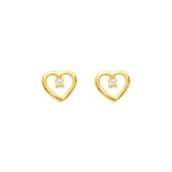 Pendientes Oro 9kts Argyor-MRM (9)293006.Z0 Corazón Circonitas