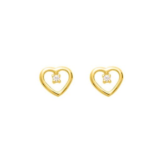 Pendientes Oro 9kts Argyor-MRM (9)293006.Z0 Corazón Circonitas