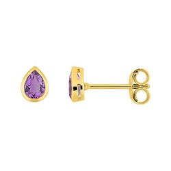 Pendientes Oro 9kts Argyor MRM (9)297121.A0 Amatista Gota 0,28ct