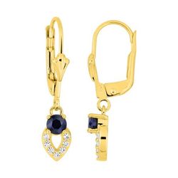 Pendientes Oro 9Kts Argyor MRM (9)297478.S0 Zafiro Circonitas