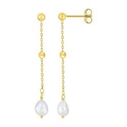 Pendientes Oro 9kts Argyor MRM (9)297492.P0 Colgante Cadena Perla Cultivada