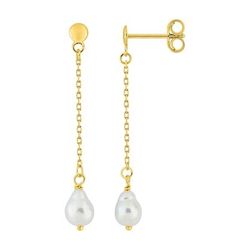 Pendientes Oro 9kts Argyor MRM (9)297493.P0 Colgante Cadena Perla Cultivada