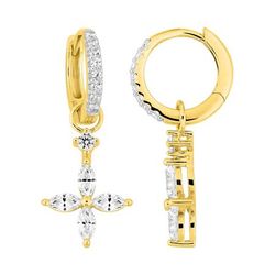 Pendientes Oro 9kts Argyor MRM (9)297503.Z3  Aro Circonitas Colgante Circonitas