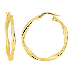 Pendientes Oro 9Kts Argyor MRM (9)9K2678.3 Aro Ondulado 25mm