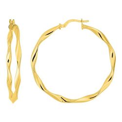 Pendientes Oro 9Kts Argyor MRM (9)9K2678.5 Aro Ondulado 35mm