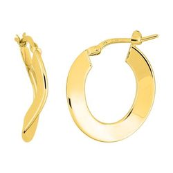 Pendientes Oro 9kts Argyor MRM (9)9K9072.1 Aro Liso En Brillo