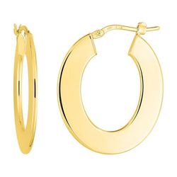 Pendientes Oro 9kts Argyor MRM (9)9K9077.2 Aro Liso En Brillo