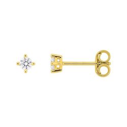 Pendientes Oro 9kts Argyor MRM (9)9KLGD240Y Diamante Laboratorio 0,10ct DI.SYN F-VS