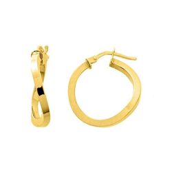Pendientes Oro 9Kts Argyor MRM Mujer (9)9K3524.51 Aro Liso En Brillo