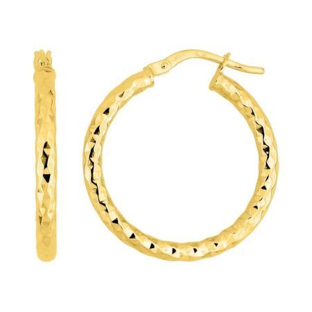Pendientes Oro 9Kts Argyor MRM Mujer (9)9K3630 Aro Liso En Brillo