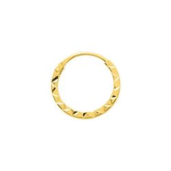Pendientes Oro 9Kts Argyor MRM Mujer (9)9K8052 Aro Liso En Brillo
