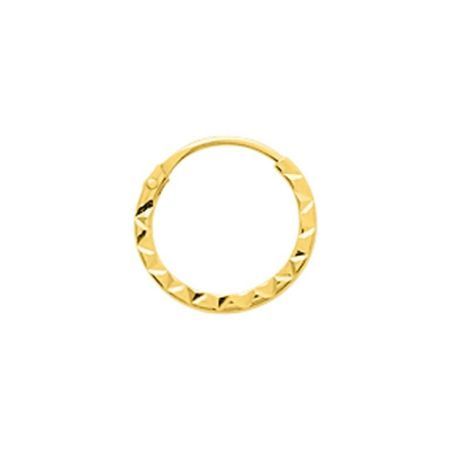 Pendientes Oro 9Kts Argyor MRM Mujer (9)9K8052 Aro Liso En Brillo