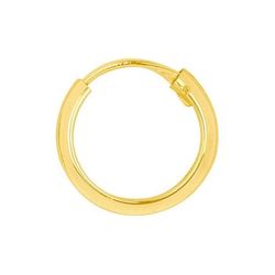 Pendientes Oro 9Kts Argyor MRM Mujer (9)9K8890 Aro Liso En Brillo