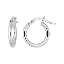 Pendientes Oro Blanco 18krs Argyor MRM Mujer (18)2535.2G Aro liso En Brillo
