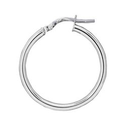 Pendientes Oro Blanco 18krs Argyor MRM Mujer (18)2535.4G Aro liso En Brillo