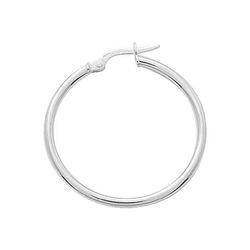 Pendientes Oro Blanco 18krs Argyor MRM Mujer (18)2535.5G Aro liso En Brillo