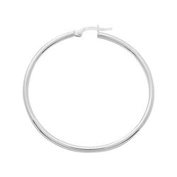 Pendientes Oro Blanco 18krs Argyor MRM Mujer (18)2535.8G Aro liso En Brillo