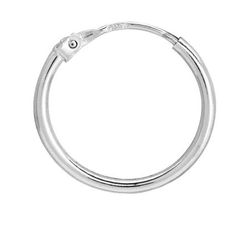 Pendientes Oro Blanco 18krs Argyor MRM Mujer (18)3030.6G Aro Liso En Brillo