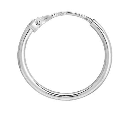 Pendientes Oro Blanco 18krs Argyor MRM Mujer (18)3030.6G Aro Liso En Brillo
