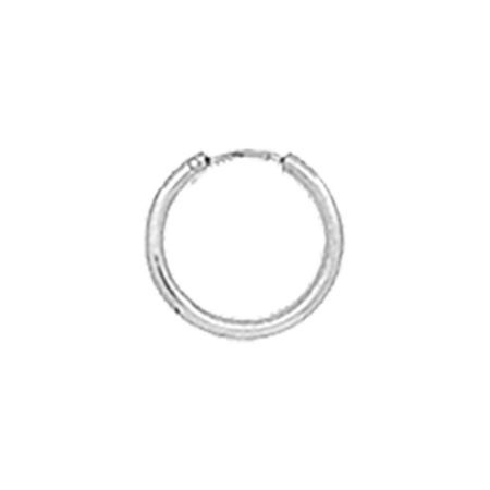 Pendientes Oro Blanco 18krs Argyor MRM Mujer (18)3033.6G Aro Liso En Brillo