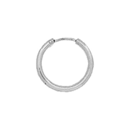 Pendientes Oro Blanco 18krs Argyor MRM Mujer (18)3034.6G Aro Liso En Brillo
