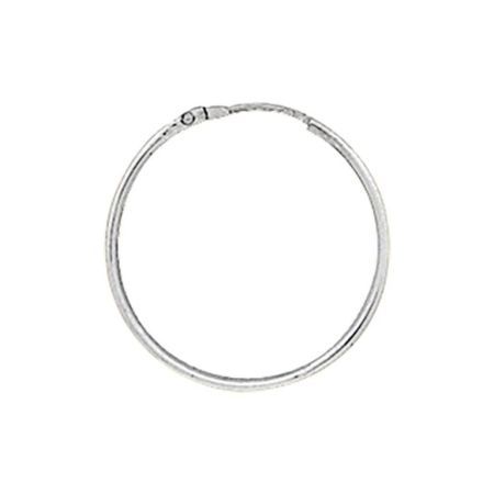 Pendientes Oro Blanco 18krs Argyor MRM Mujer (18)3080G Aro Liso En Brillo