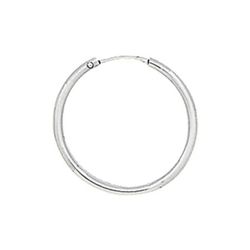 Pendientes Oro Blanco 18krs Argyor MRM Mujer (18)3085G Aro Liso En Brillo