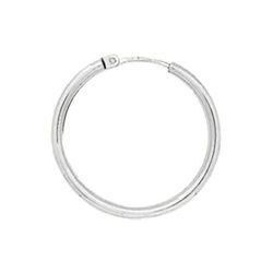 Pendientes Oro Blanco 18krs Argyor MRM Mujer (18)3115G Aro Liso En Brillo