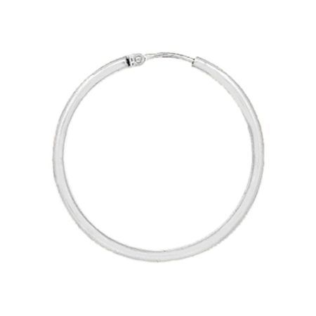 Pendientes Oro Blanco 18krs Argyor MRM Mujer (18)3130G Aro Liso En Brillo